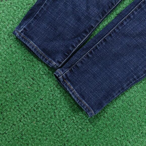 Levis 721 Jeans Womens 29 Blue High Rise Skinny Stretch Denim 28x27 Classic - Picture 3 of 9